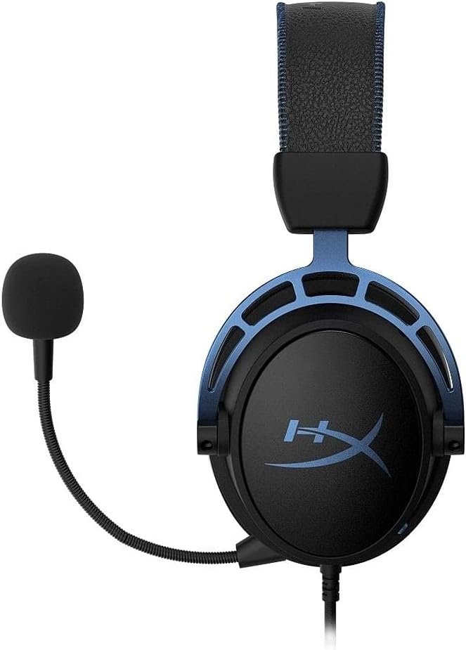 HyperX Cloud Alpha S – Auriculares para juegos, para PC, sonido envolvente 7.1, controladores de doble cámara, mezclador del chat, espuma viscoelástica y micrófono con cancelación del ruido