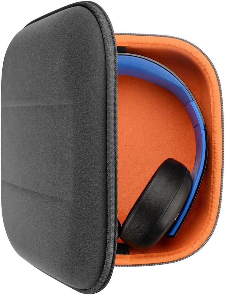 Geekria Funda para Auriculares Astro Gaming A50, A40 TR, Halo A50, Game One, Game Zero, PC 373, HyperX Cloud Revolver S, Cloud II, Estuch Rígido de Transporte