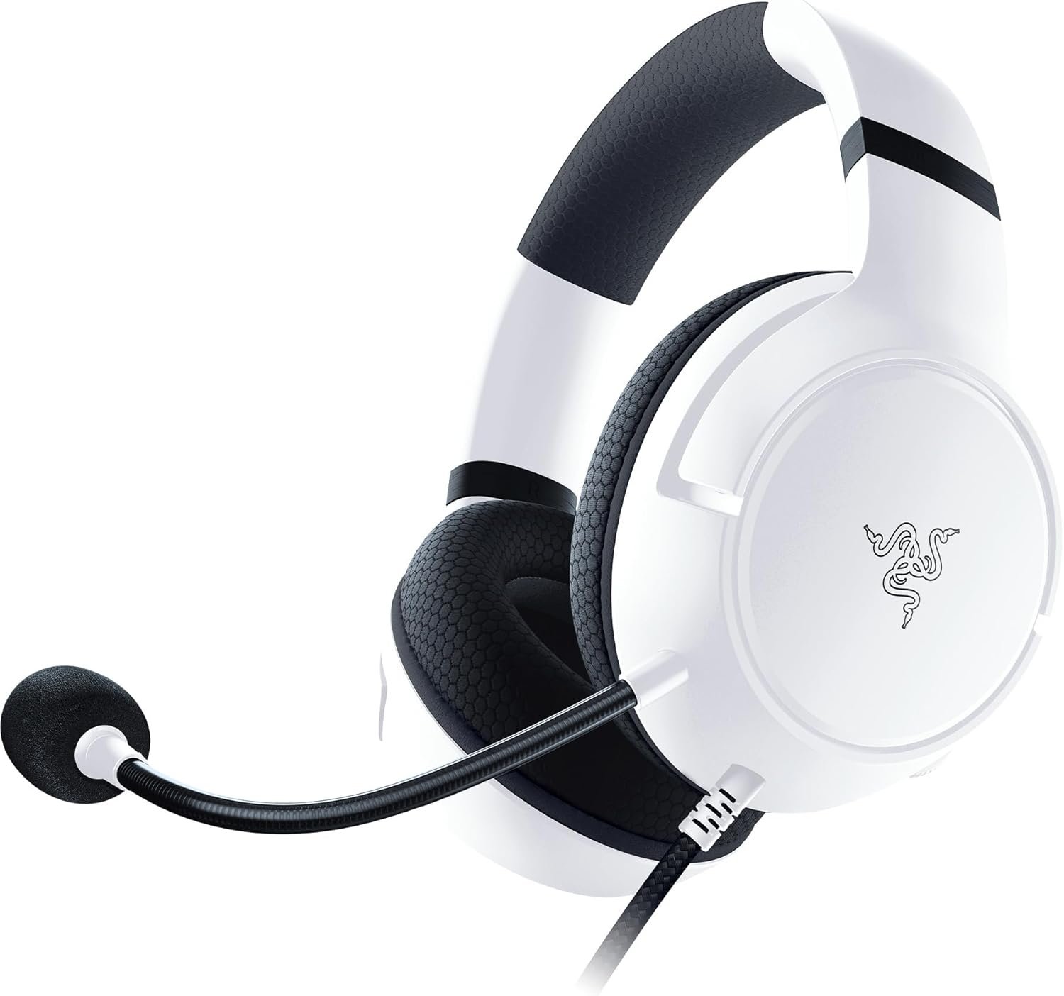 Razer Kaira – Auriculares para juegos para Xbox Series X|S + Xbox One + PC, Blanco