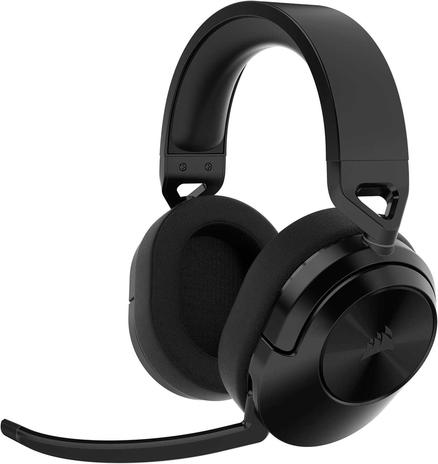 Corsair HS55 WIRELESS CORE Auriculares Ligeros para Juegos – Micrófono Omnidireccional – Transductores de Neodimio – Alcance de Hasta 15 Metros – iCUE – PC, PS5, PS4, Nintendo Switch – Carbono